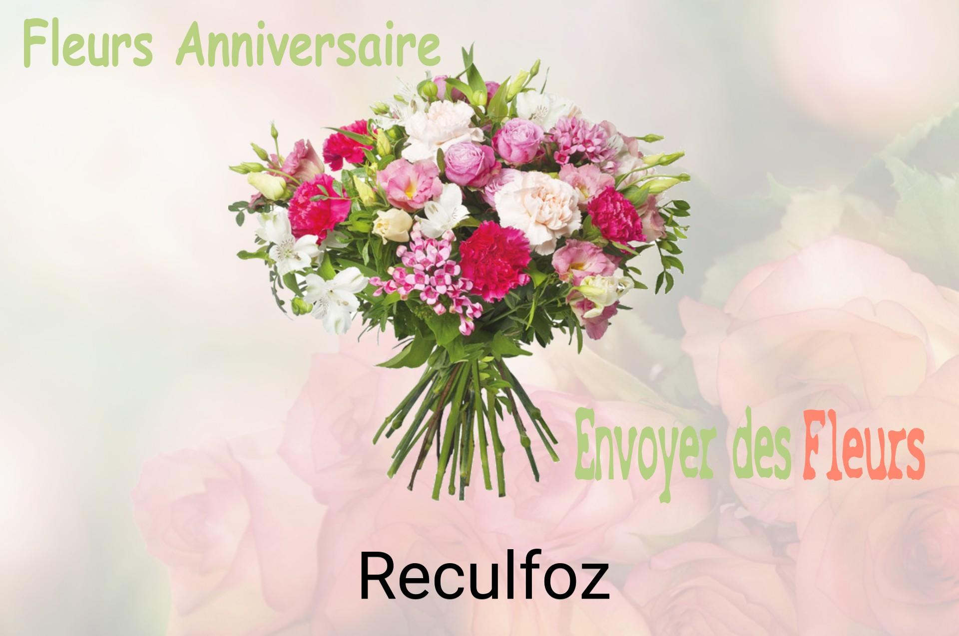 Bouquet de fleurs d’anniversaire livré à Reculfoz